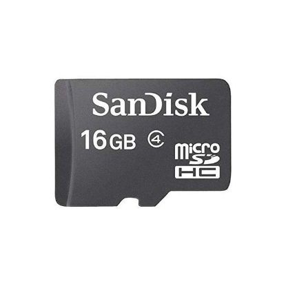 Picture of 16GB Micro SDHC Memory Card + Adapter - Black