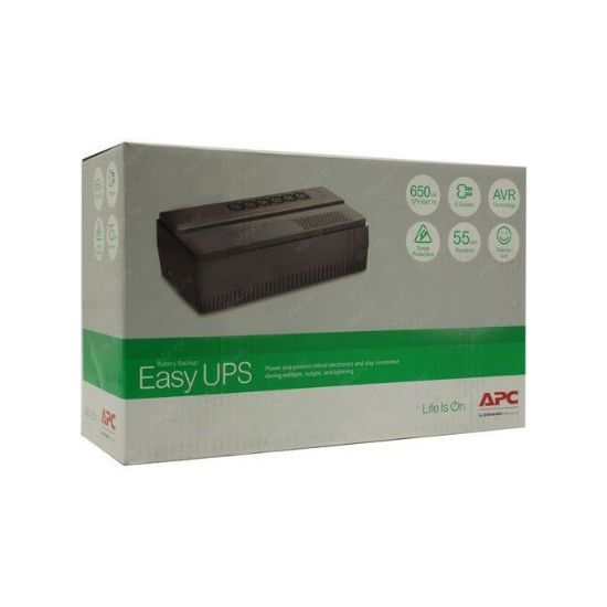 Picture of Apc Easy UPS BV 650VA/AVR With Universal Outlet - 230v / 375w