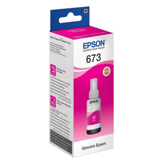 Picture of Epson Comsumable T6733 Magenta ink bottle 70ml
