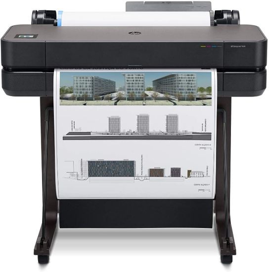 Picture of HP DesignJet T630 Large Format Wireless Plotter Printer - 24"-inch - 5HB09D