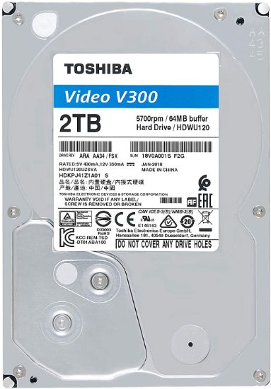 Picture of Toshiba Internal (2TB VIDEO) V300 for Desktop