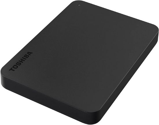 Picture of Toshiba Canvio Basics 1TB External Hard Drive 2,5" USB 3.0 Black