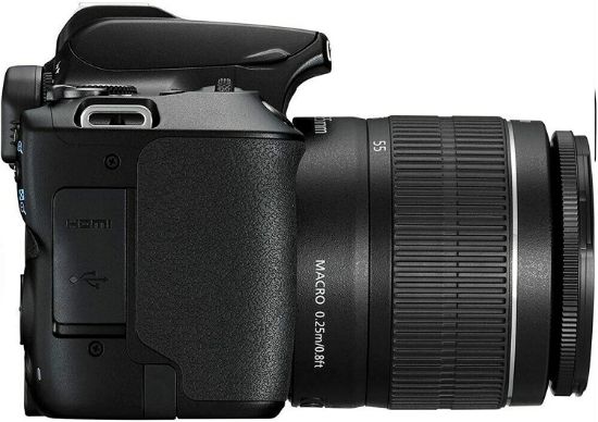Picture of Canon EOS 250D EF-s 18-55mm F/4-5.6 DC III Lens - Black