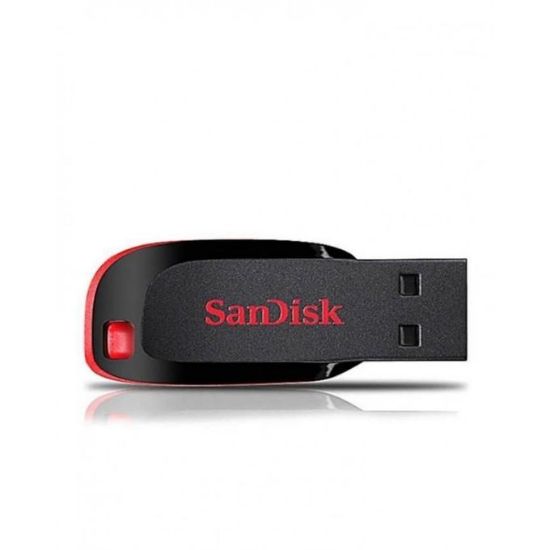 Picture of SanDisk 16GB Cruzer Blade Flash Drive - Black.