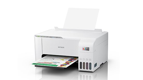 Picture of Epson EcoTank L3256 A4 Wi-Fi All-in-One Ink Tank Wireless Printer - White