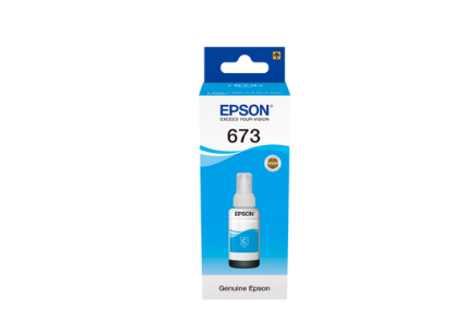 Picture of Epson Comsumables T6732 Cyan ink bottle 70ml