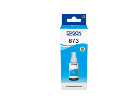 Picture of Epson Comsumables T6732 Cyan ink bottle 70ml