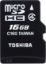Picture of Toshiba High Speed M102 16GB Micro SD Memory Card Class 4 - THN-M102K0160M2