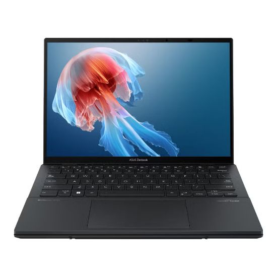 Picture of ASUS Zenbook Duo OLED (2025) UX8406CA-PZ133W Intel® Core™ Ultra 9 Processor 285H, Intel® AI Boost NPU LPDDR5X,  32GB 2TB M.2 NVMe™ PCIe® 4.0 14.0-inch 3K (2880 x 1800) OLED 16:10 aspect ratio Touch screen  SSD Intel® Arc™ Graphics UK,  90NB14X1-M00780 - Basalt Gray, Win 11 Home.