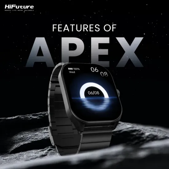 Picture of HiFuture Apex Black smart watch