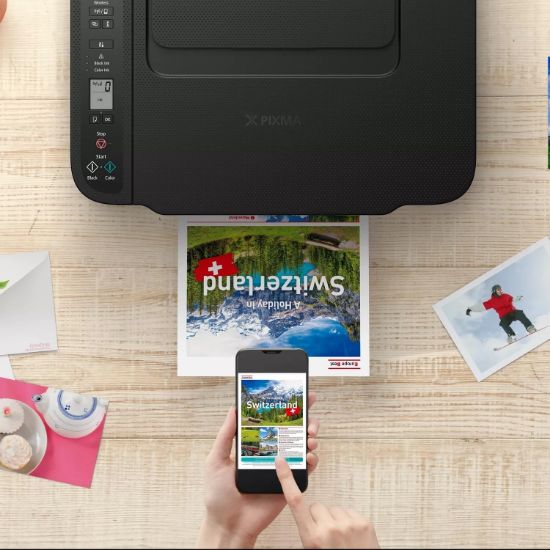 Picture of Canon Pixma TS3640 Print, Scan & Copy Wireless Printer - Black