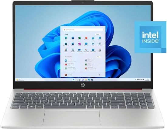 Picture of HP 14-dq3026nia Intel Pentium N6000 8GB RAM 512 SSD Windows 11 Laptop - Silver