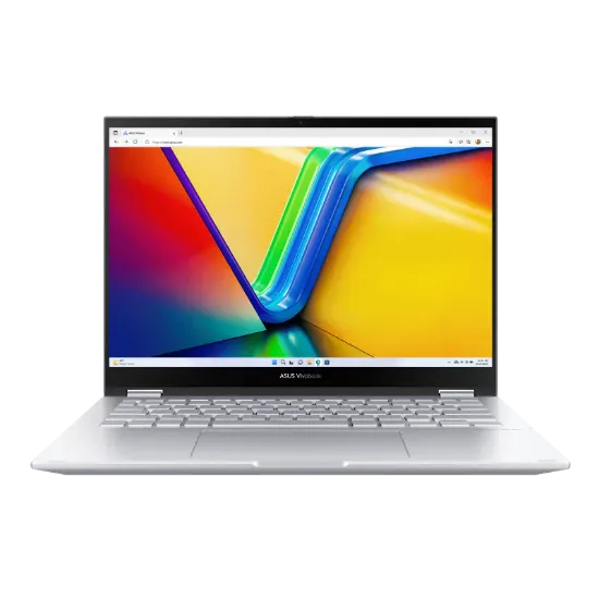 Picture of ASUS VivoBook S 14 Flip TN3402YA-LZ421W AMD Ryzen™ 5 7430U Processor AMD Radeon™ Graphics 14" WUXGA 60Hz Touchscreen Display 16GB RAM 512GB 3.0 SSD Windows 11 Home.