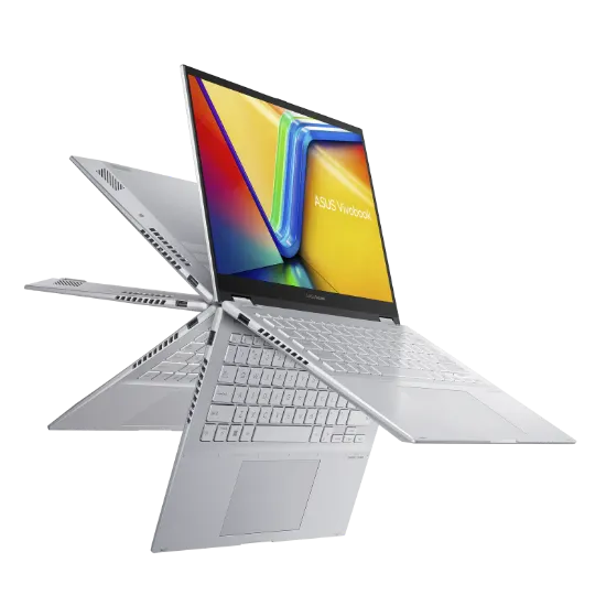 Picture of ASUS VivoBook S 14 Flip TN3402YA-LZ421W AMD Ryzen™ 5 7430U Processor AMD Radeon™ Graphics 14" WUXGA 60Hz Touchscreen Display 16GB RAM 512GB 3.0 SSD Windows 11 Home.