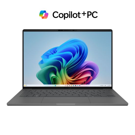 Picture of ASUS Zenbook 14 Snapdragon® X Elite UX3407RA-QD010W 14.0-inch X1E 78 100 Qualcomm® Hexagon™ 32GB RAM 1TB SSD Backlit Keyboard Win 11 Home