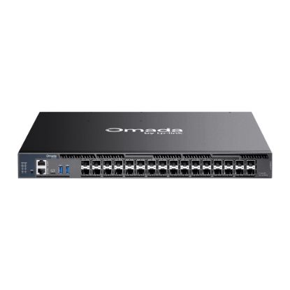 Picture of TP-LINK Omada 26-Port 10G Stackable L3 Managed Aggregation Switch with 6 25G Slots - SX6632YF 