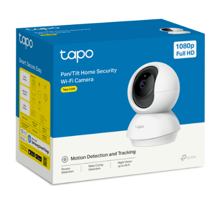 Picture of TP-Link Tapo C200 Pan/Tilt Home Security Wi-Fi Camera 
