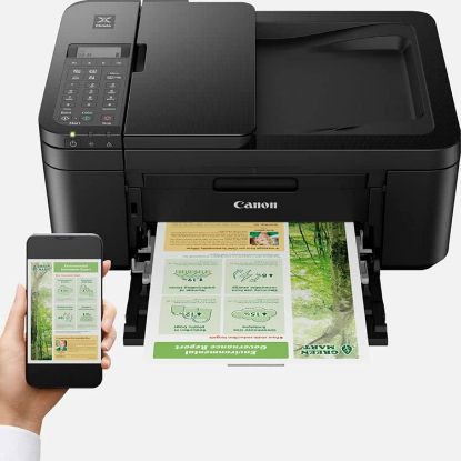 Picture of Canon Pixma TR4645 Print, Scan, Copy & Fax Wireless Inkjet Printer