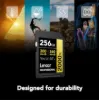 Picture of 256GB Lexar Professional 2000x SDXC UHS-II Card, up to 300MB/s read, 260MB/s write, C10 V90 U3