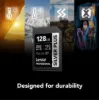 Picture of 128GB Lexar Professional SILVER PLUS SDXC UHS-I Card, up to 255MB/s read, 180MB/s write, C10 V30 U3