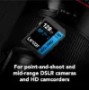 Picture of 128GB Lexar Professional 800x PRO SDXC UHS-I Card, up to 150MB/s read, C10 V30 U3