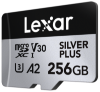 Picture of 256GB Lexar Professional SILVER PLUS microSDXC UHS-I Card, up to 205MB/s read, 150MB/s write, C10 V30 U3