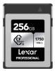 Picture of 256GB Lexar Professional CFexpress Type B Card Silver Series, up to 1750MB/s read, 1300MB/s write