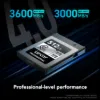 Picture of 512GB Lexar Professional CFexpress 4.0 Type B Card Silver Series, up to 3600MB/s read, 3000MB/s write