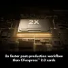 Picture of 512GB Lexar Professional GOLD CFexpress 4.0 Type A Card, up to 1800MB/s read, 1650MB/s write