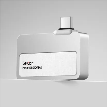 Picture of Lexar External Portable SSD 2TB, USB 3.2 Gen 2x2, up to 1050MB/s read, 1000MB/s write, Silver