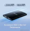 Picture of Lexar External Portable SSD 2TB, USB 3.2 Gen 2x2, up to 2000MB/s read, 1800MB/s write